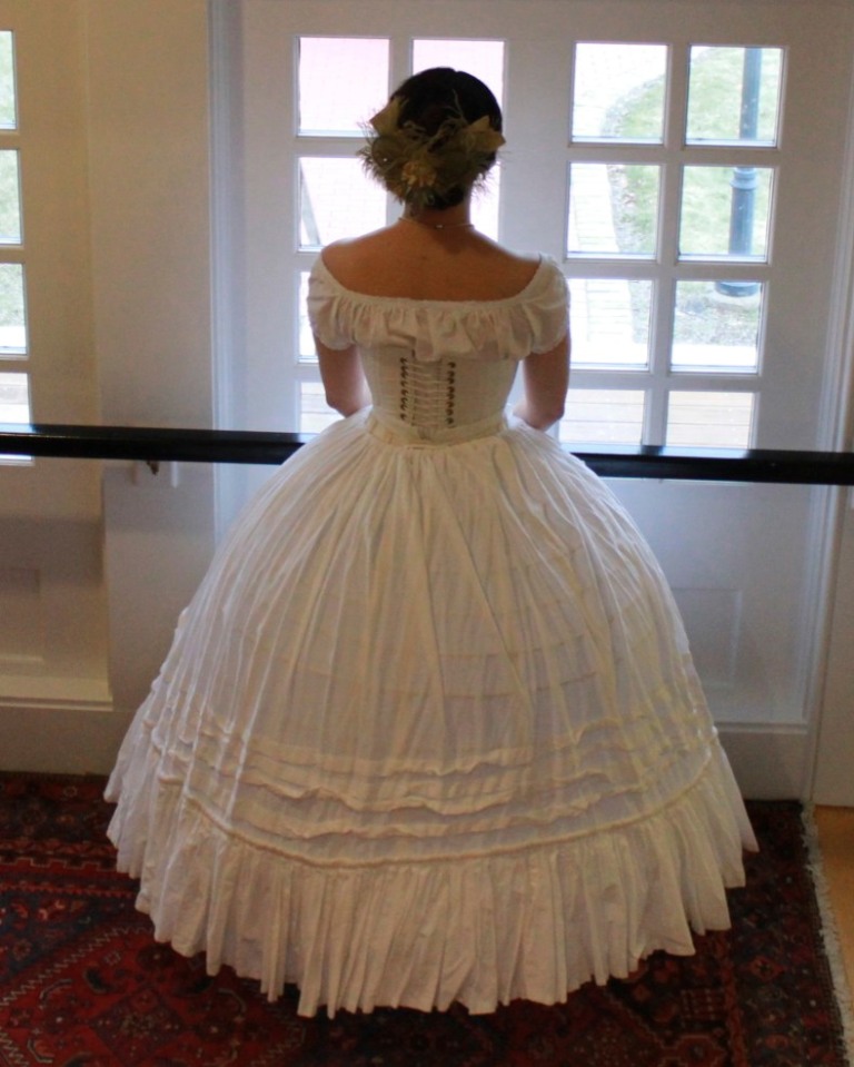 Project Journal: 1864 Ball Gown Part IV: Three Series Of Photos – The ...